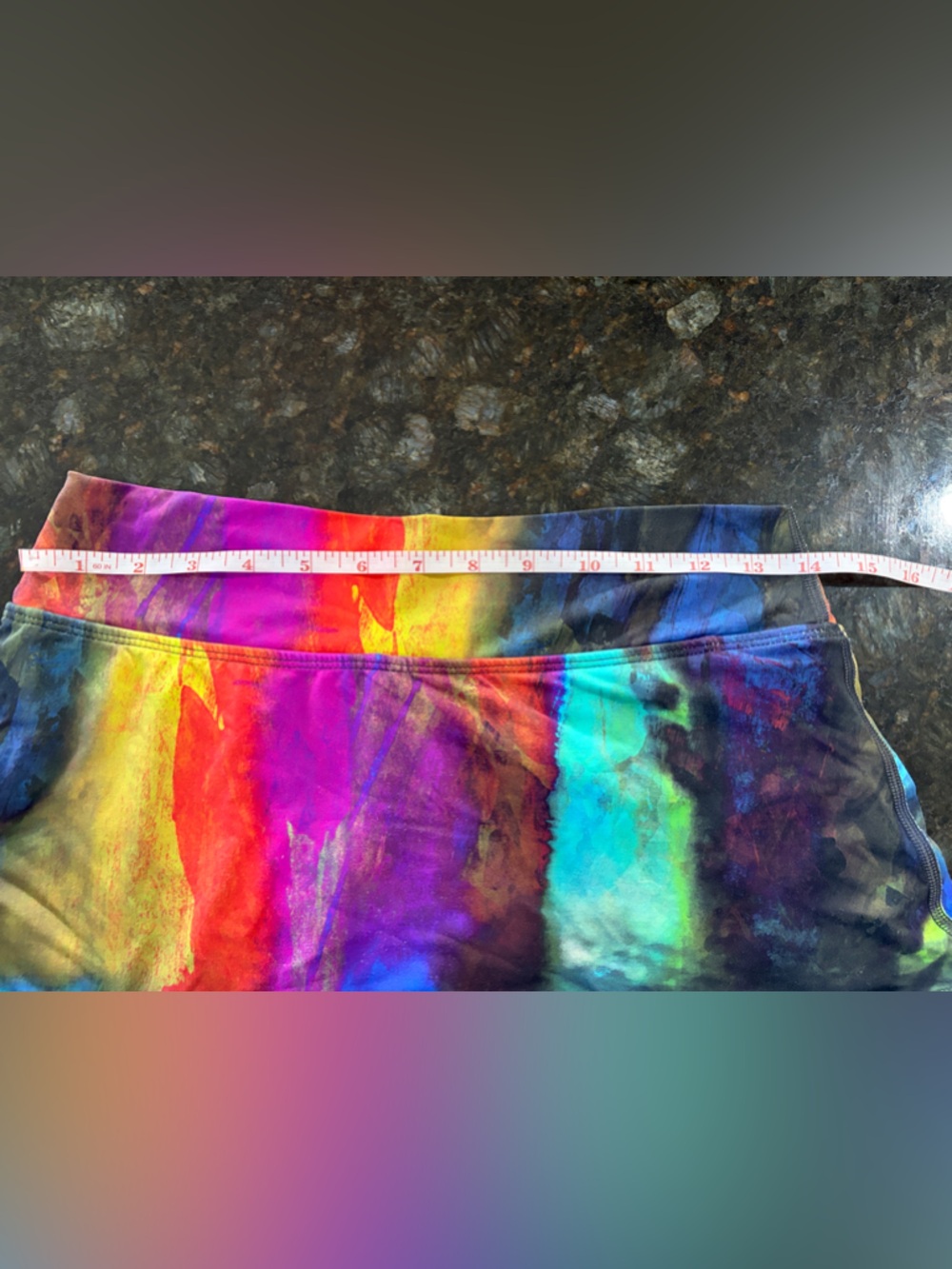 Multicolor Tie-Dye Athletic Skort - Women's - Picture 4 of 5